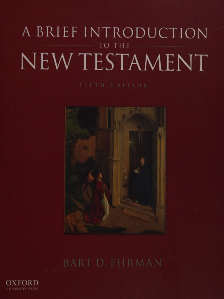 Introduction to the New Testament | PDF | Jesus | Gospel Of Matthew