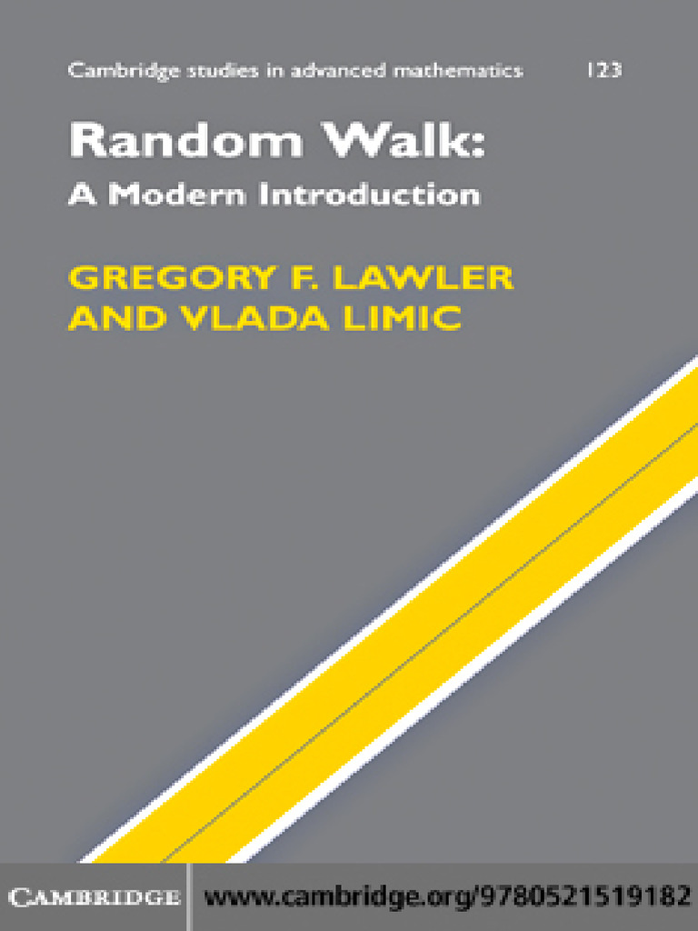 Modern Introduction to Random Walks | PDF | Estimator | Stochastic Process