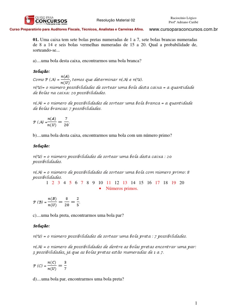 Aulas Online Rac Log Resolucao Material 02  Cartas de 