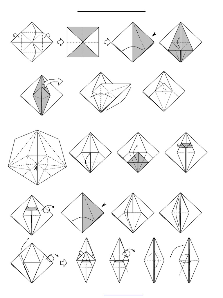 Black Belt Origami Folding Guide | PDF | Paper Folding | Origami