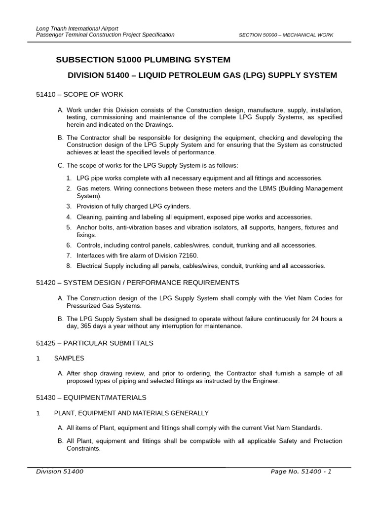 Liquified Petroleum Gas System - en | PDF | Valve | Liquefied Petroleum Gas