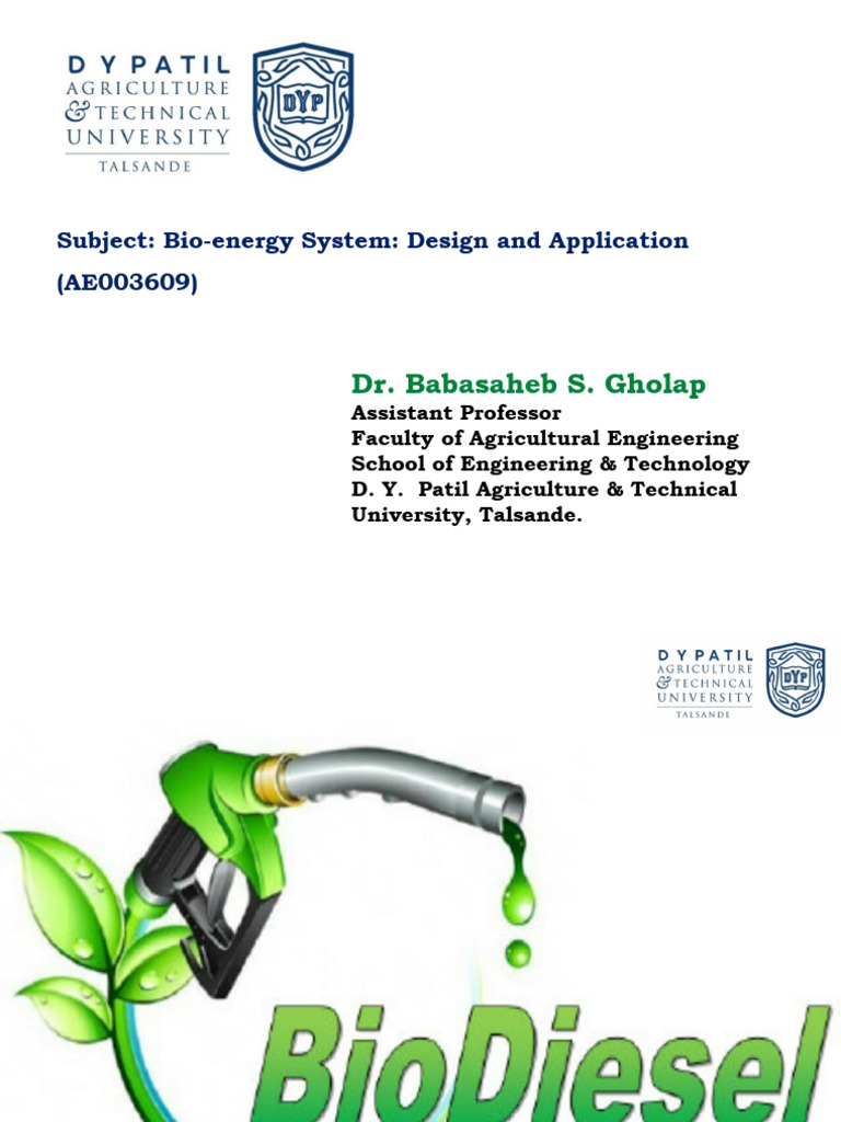 Bio Diesel 1 | PDF | Biodiesel | Diesel Fuel