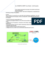 GNS3 Lab & Exercise: EIGRP & OSPF Case Study - Lab Scenario