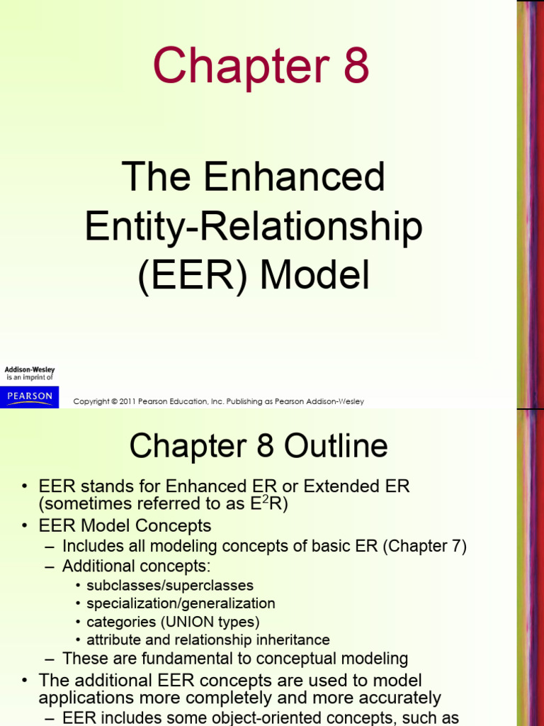 Enhanced Entity-Relationship Model Overview | PDF | Inheritance (Object ...