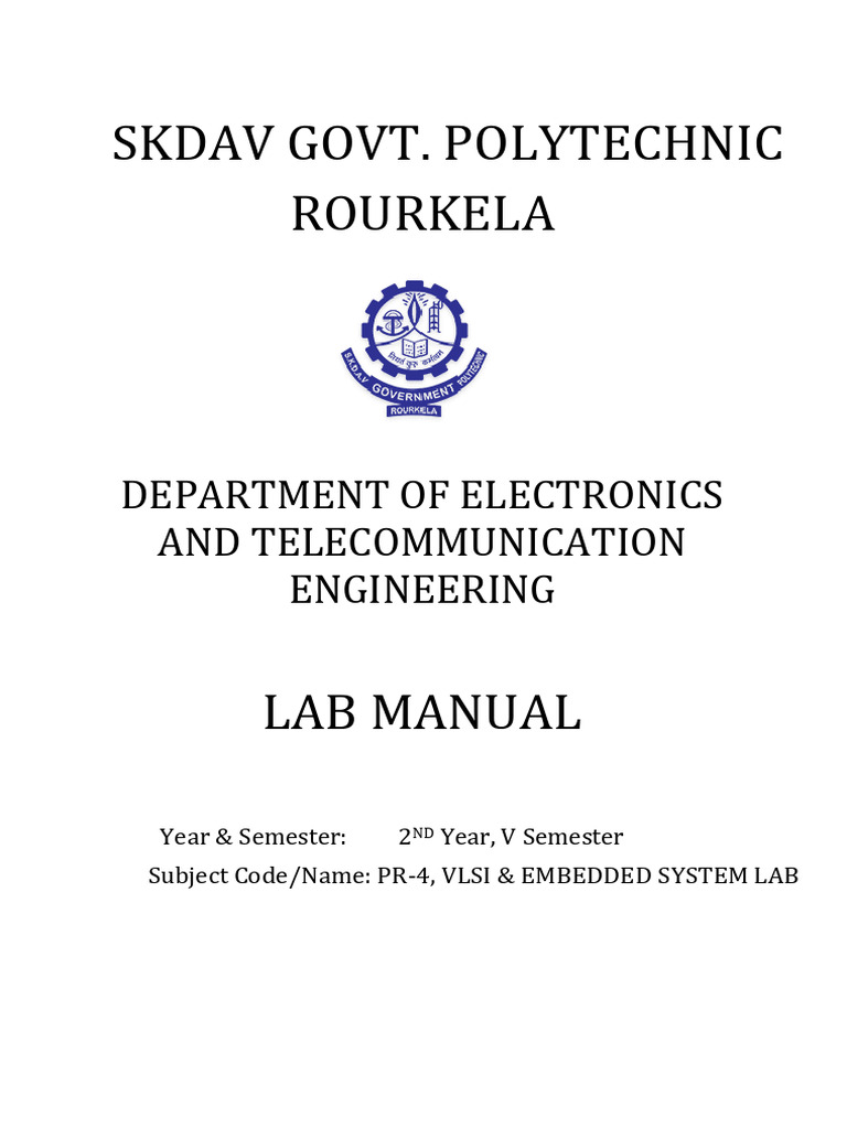 Vlsi Lab (1) 1650424052 | PDF | Vhdl | Field Programmable Gate Array