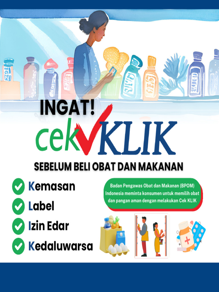 Cek KLIK untuk Keamanan Pangan BPOM | PDF