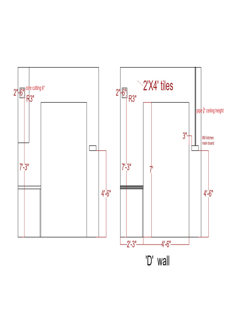 Kitchen Renovation Measurements Guide | PDF
