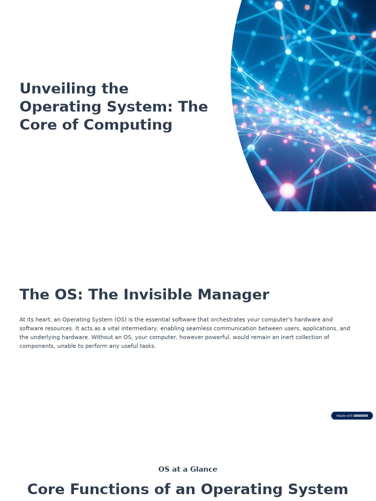 Understanding Operating Systems Essentials | PDF | Operating System ...