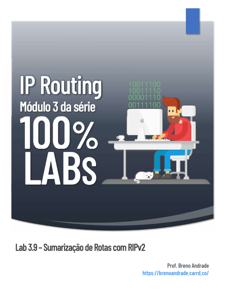 Sumarização de Rotas com RIPv2 | PDF | Roteamento | Roteador (informática)