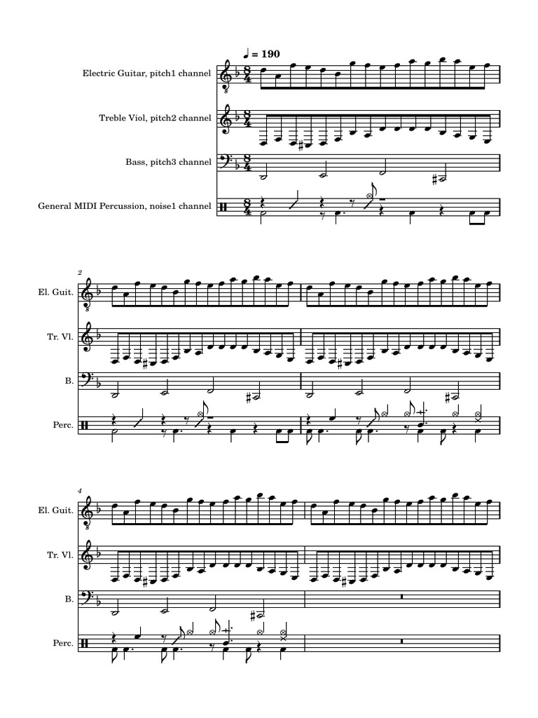 MIDI Instrument Channel Overview | PDF | Musicology | Sound Technology