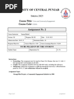 Assignment Title Page For Aiou Assignment | PDF