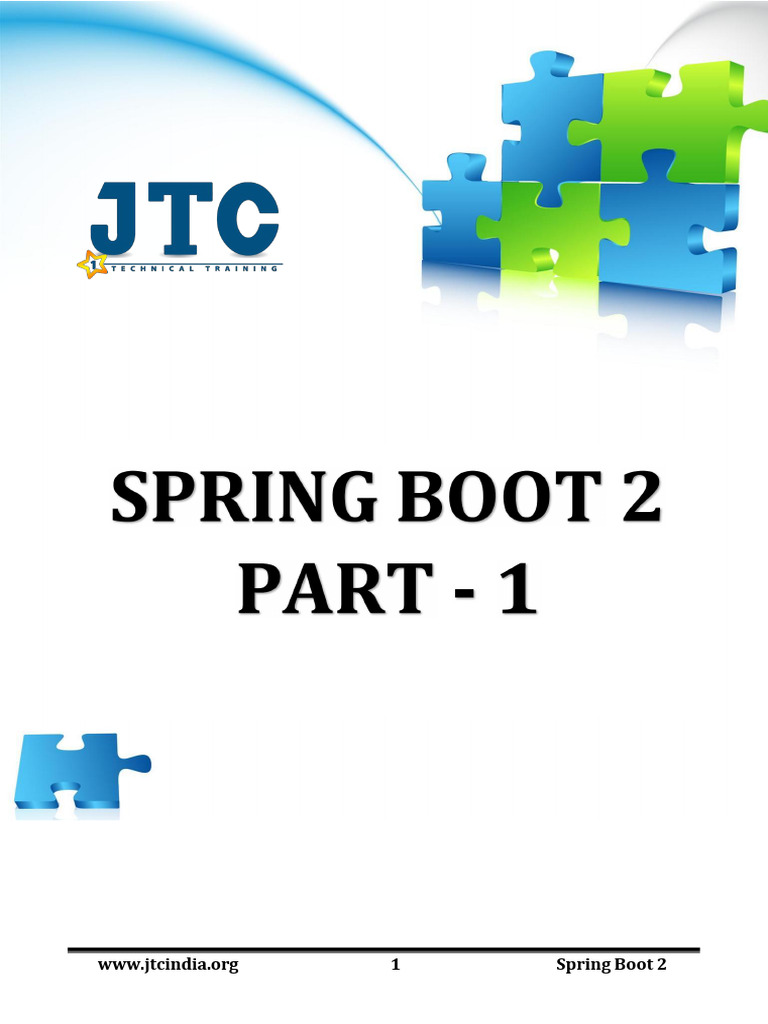 Spring Boot 2: Web App Development Guide | PDF | Spring Framework ...