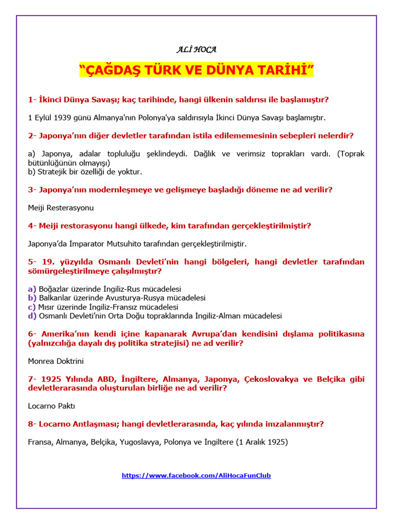 Ada TRK Ve Dnya Tarh | PDF