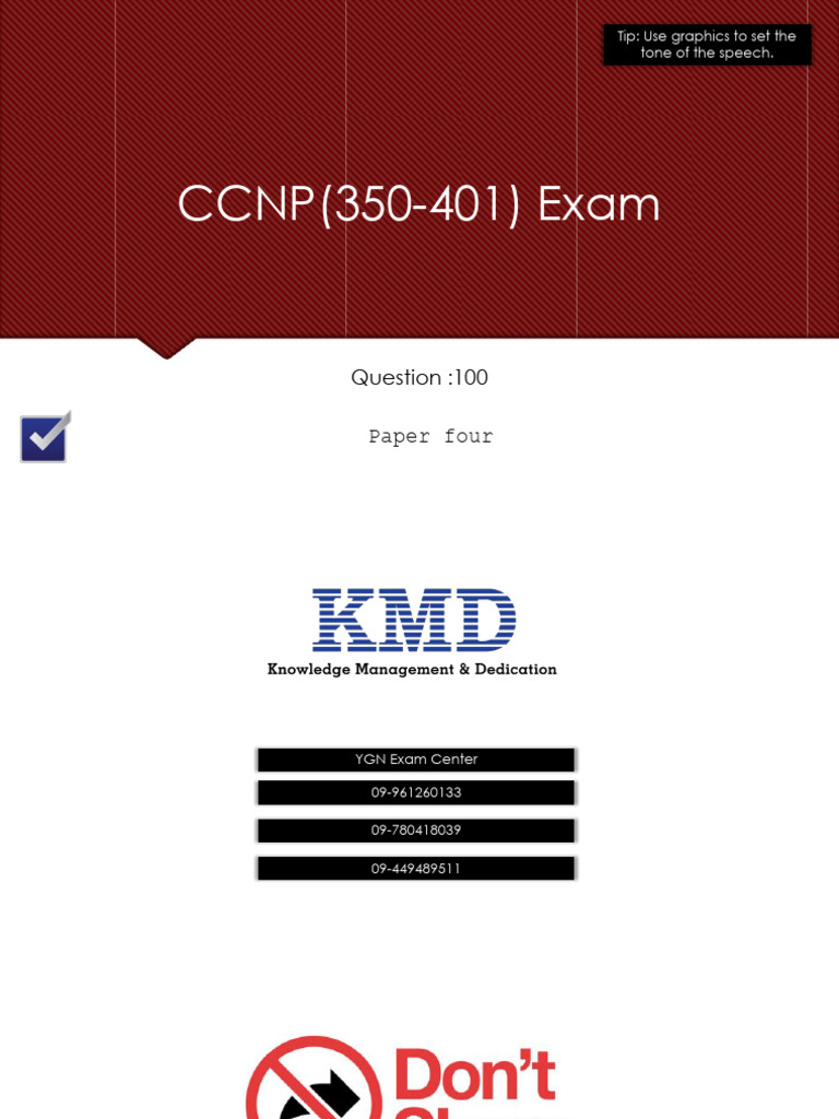 CCNP 350-401 Paper Four - Ps | PDF