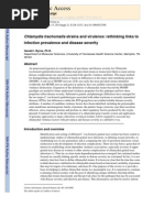 Download Chlamydia Trachomatis Strains and Virulence by leopadsa SN91303606 doc pdf
