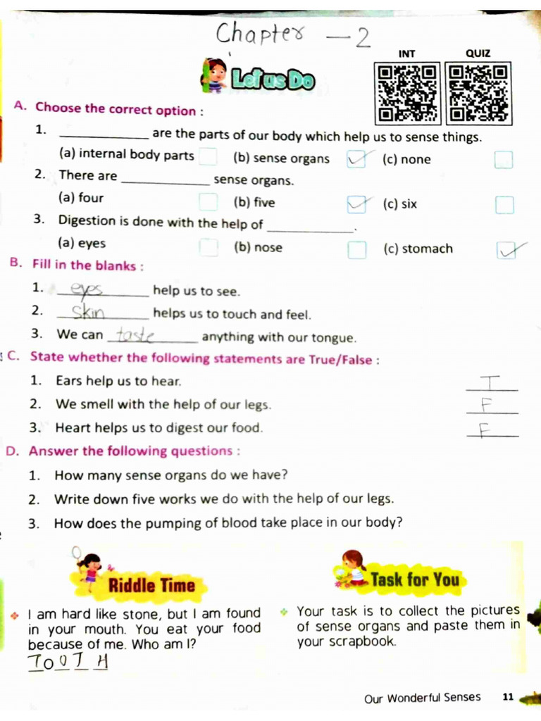 CLASS - 2nd EVS Chapter - 1 To 6 S.A-1 Complete Chapter | PDF