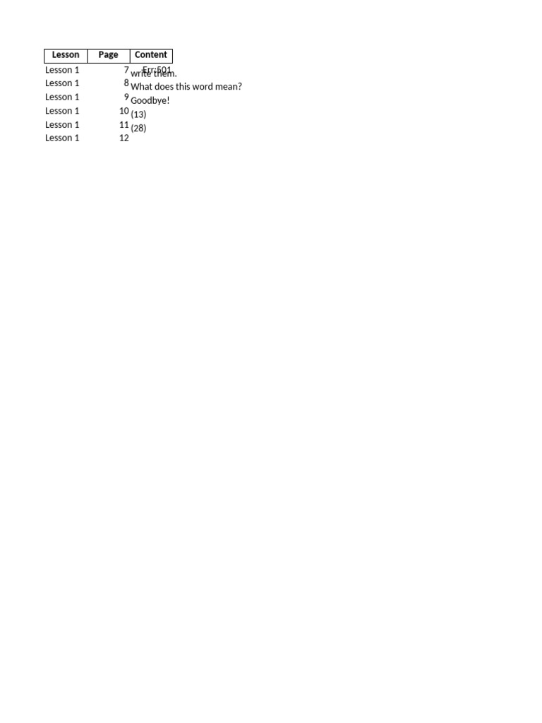 Lesson 1 Content Overview | PDF