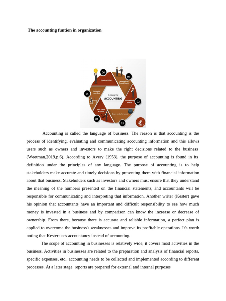 Understanding the Role of Accounting | PDF | Accounting | Taxes