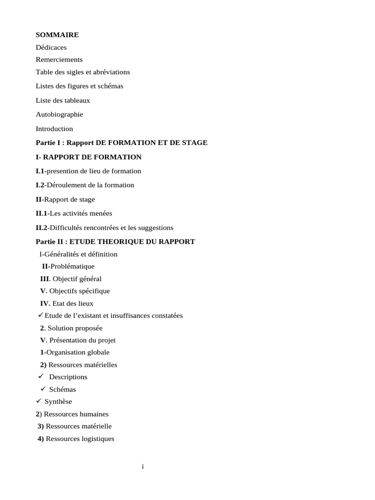 Rapport de formation et projet TCI-Bénin | PDF