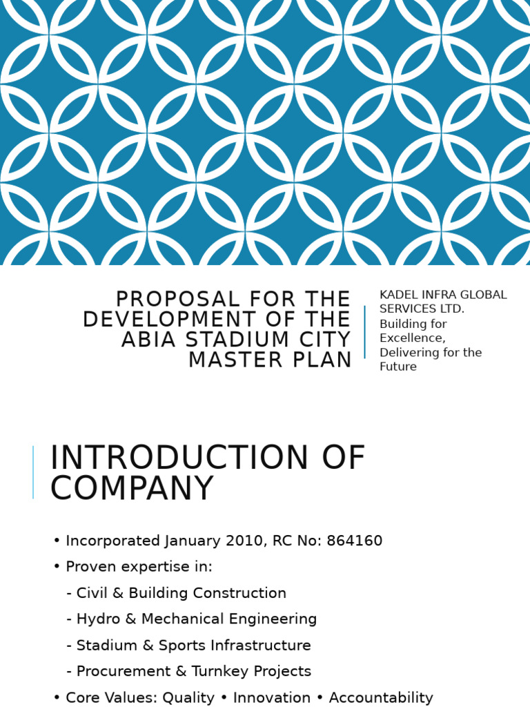 Abia Stadium City Master Plan Proposal | PDF
