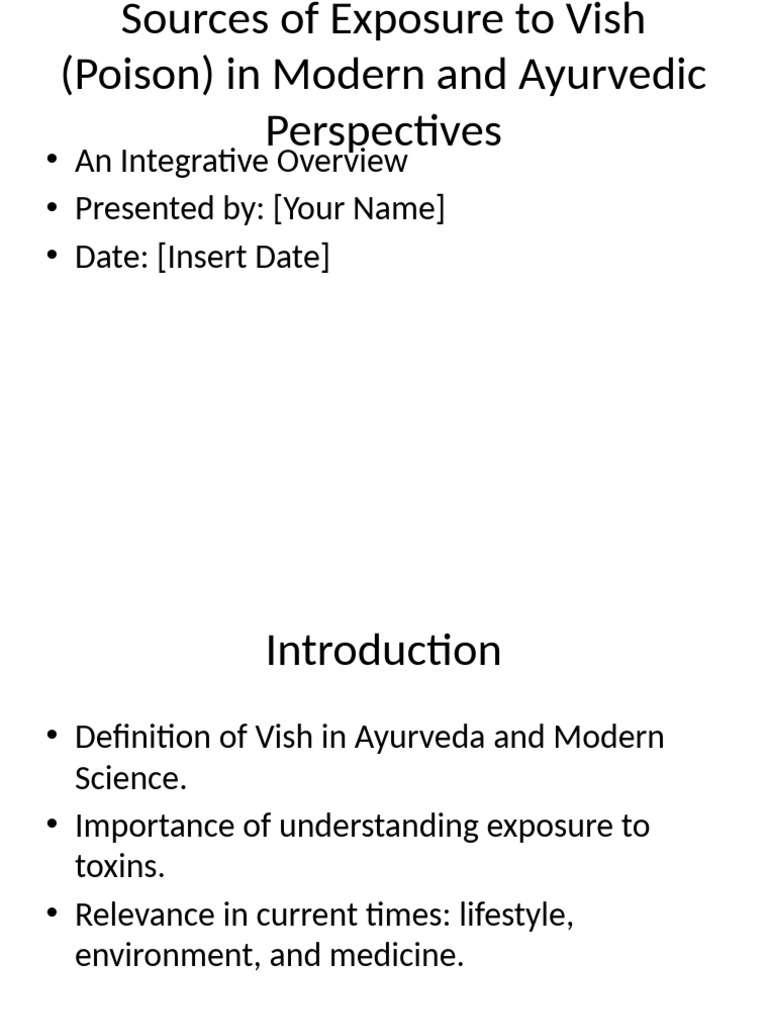 Vish Exposure Presentation | PDF