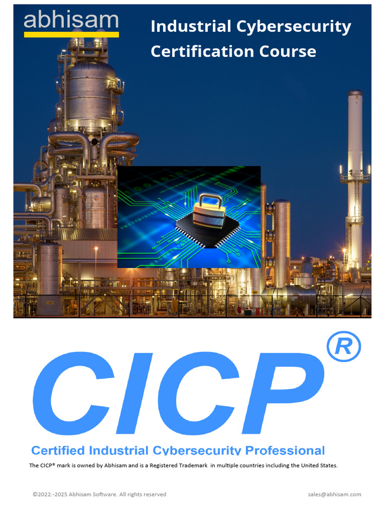 Industrial Cybersecurity Certification Course | PDF | Computer Security ...