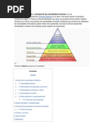 La Pirámide de Maslow
