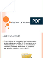 Manejo de Archivos y Directorios