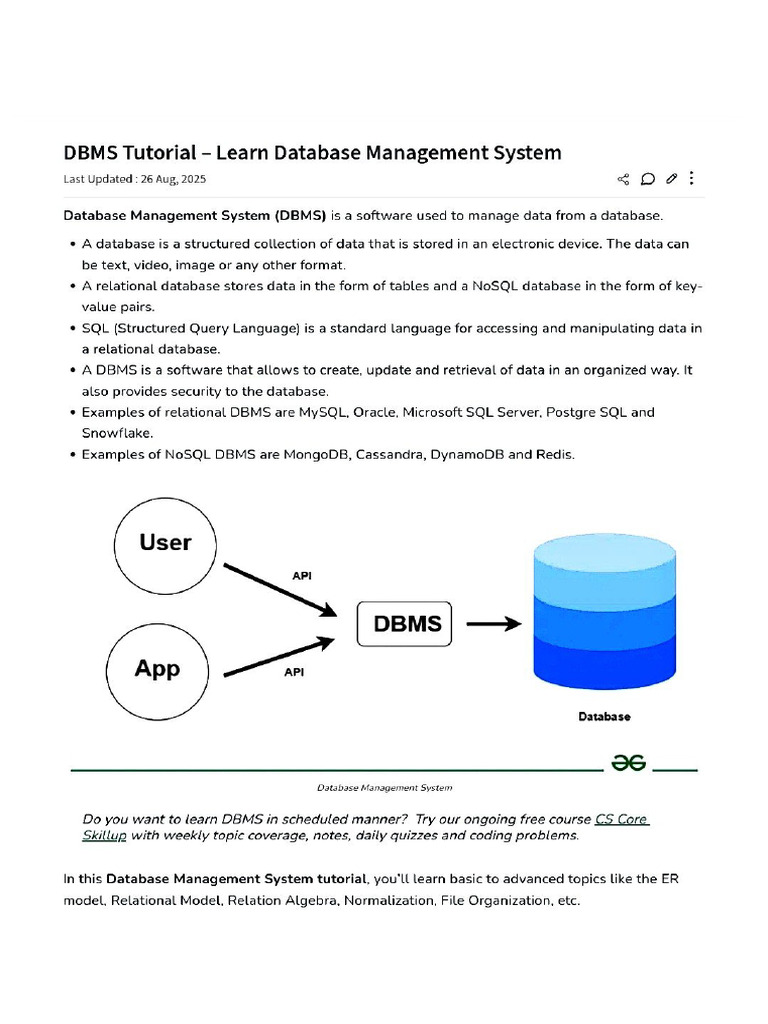 Dbms Unit 2 Ballb | PDF