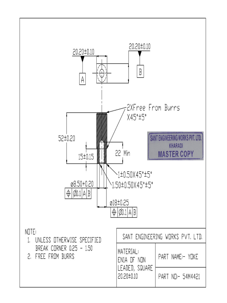 54M4421 - Yoke | PDF