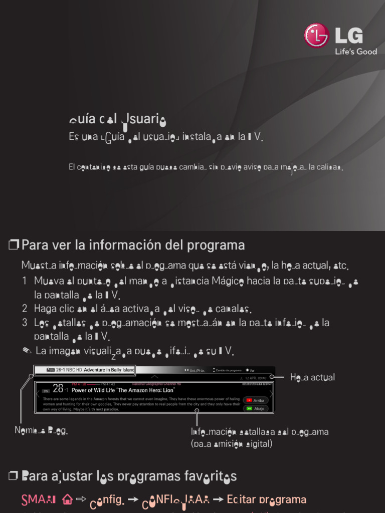 Manual TV | PDF | Color | Televisión