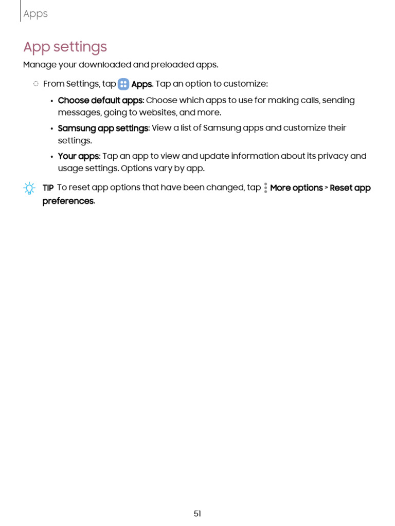 Customize App Settings on Your Device | PDF
