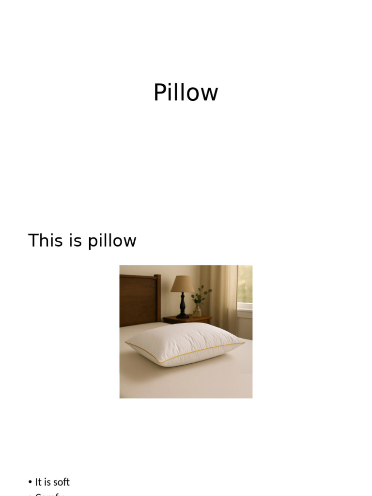 Pillow | PDF