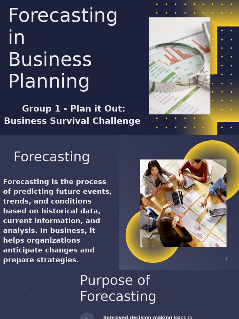 Business Forecasting for Strategic Planning | PDF