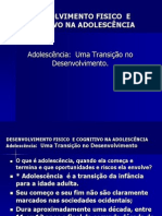 Desenvolvimento Fisico e Cognitivo Na Adolescência