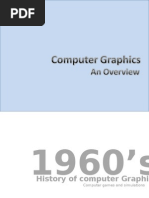 History of Computer Graphics