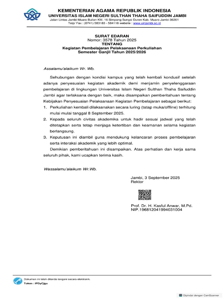 Surat Edaran | PDF