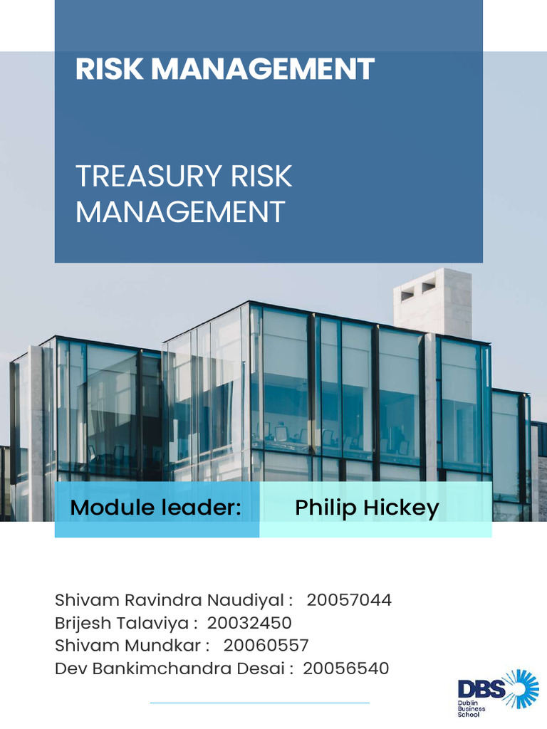Treasury Risk Management Strategies | PDF | Hedge (Finance) | Foreign ...