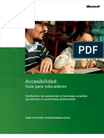 Guia de Accesibilidad Para Educadores Spanish