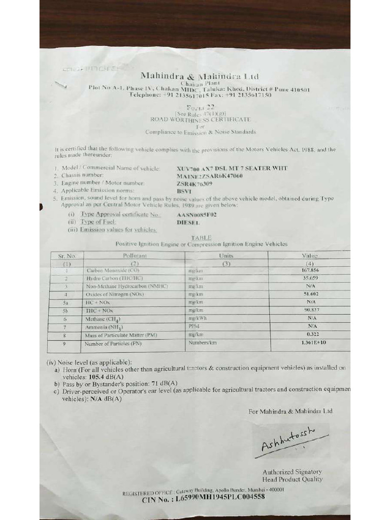 Form 22 | PDF