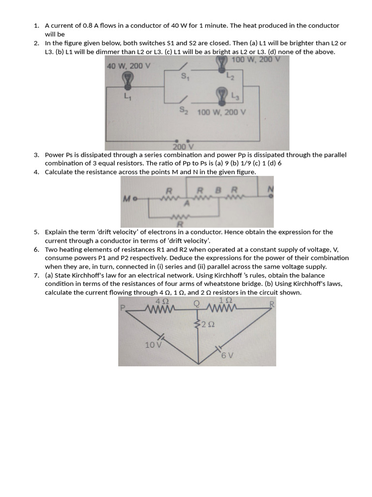 Class 12 CH 3 | PDF