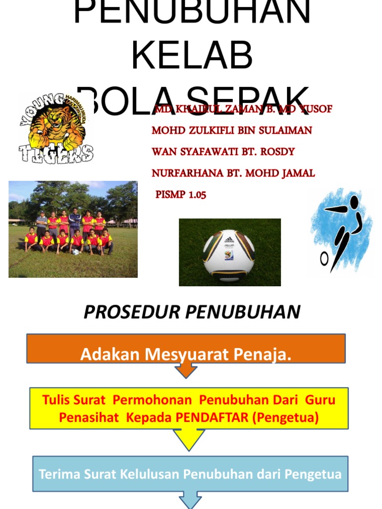 Penubuhan Junior Soccer Club | PDF | Olahraga & Rekreasi | Pengembangan ...