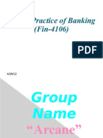Law & Practice of Banking (Fin-4106)