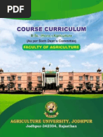 6th Dean Committee Agriculture Syllabus | PDF | Soil | Horticulture