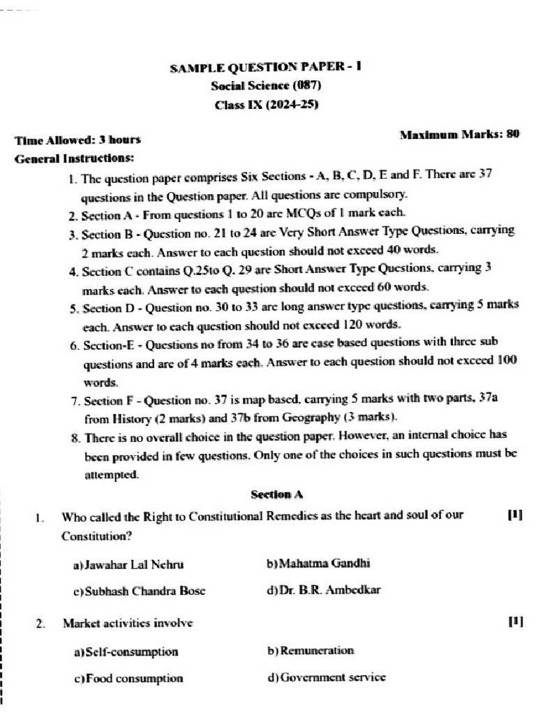 STD 9 S. SC | PDF