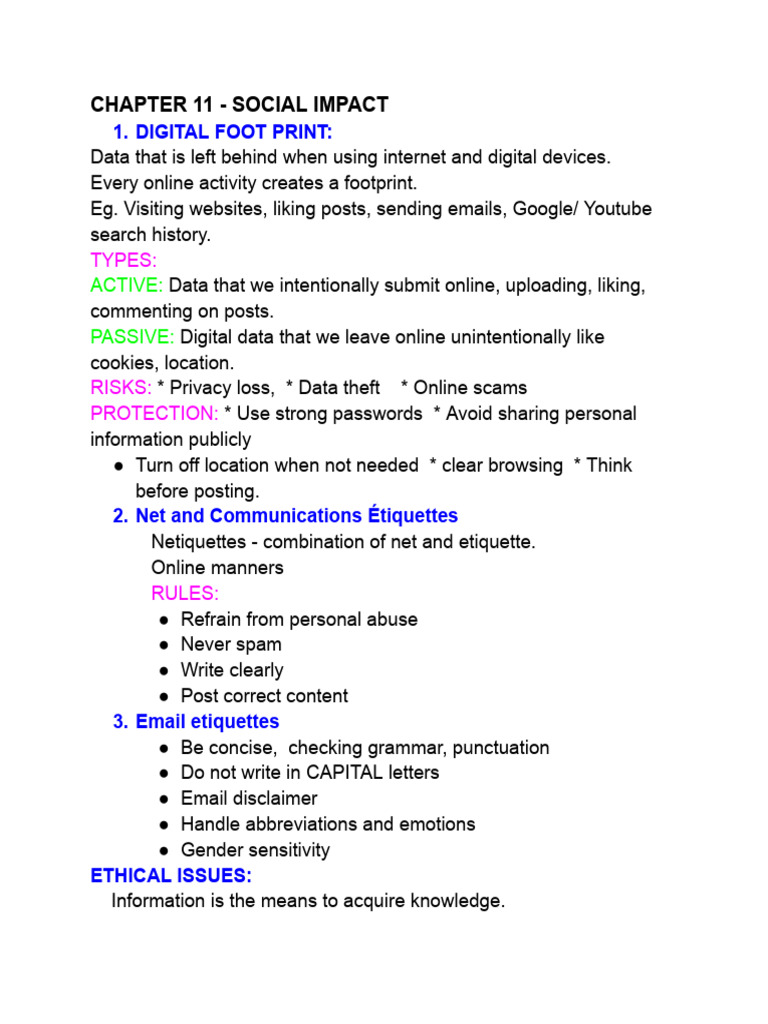 Social Impact of Digital Footprints | PDF | Gnu | Malware