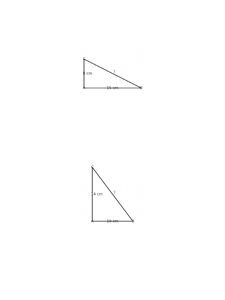 Geometry Problems with Right Triangles | PDF