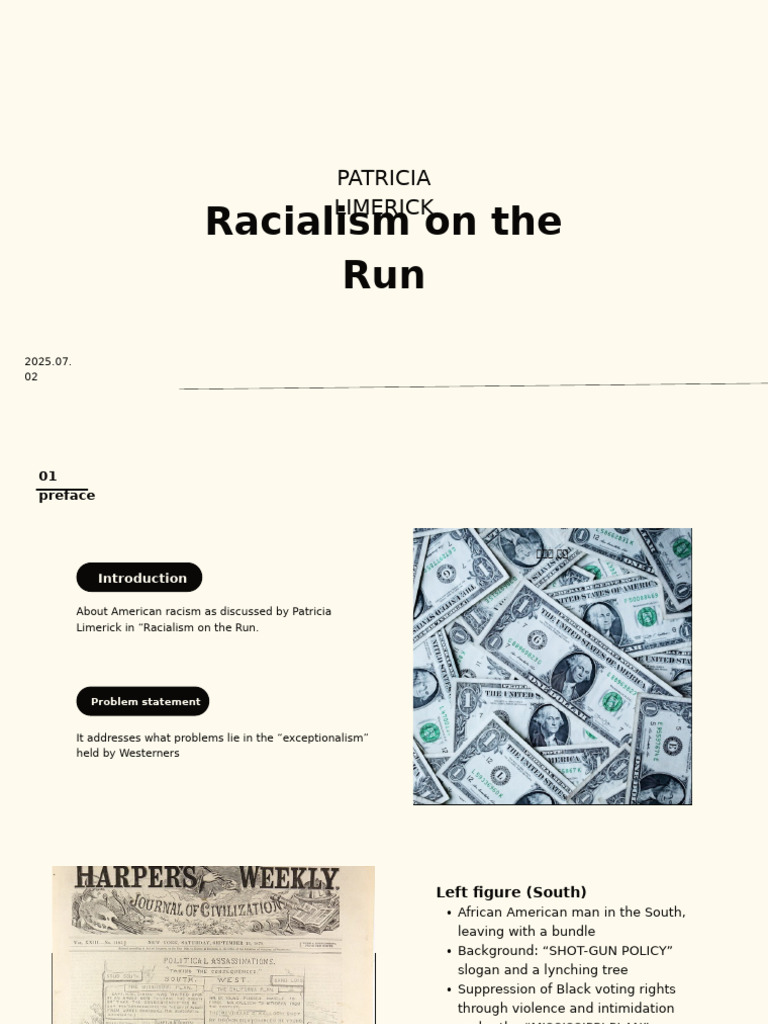 Racial Exclusion in the American West | PDF | Racism | Discrimination ...