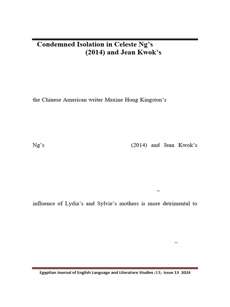 EJELS Volume 13 Issue 1 Pages 13-34 | PDF | Intersectionality ...
