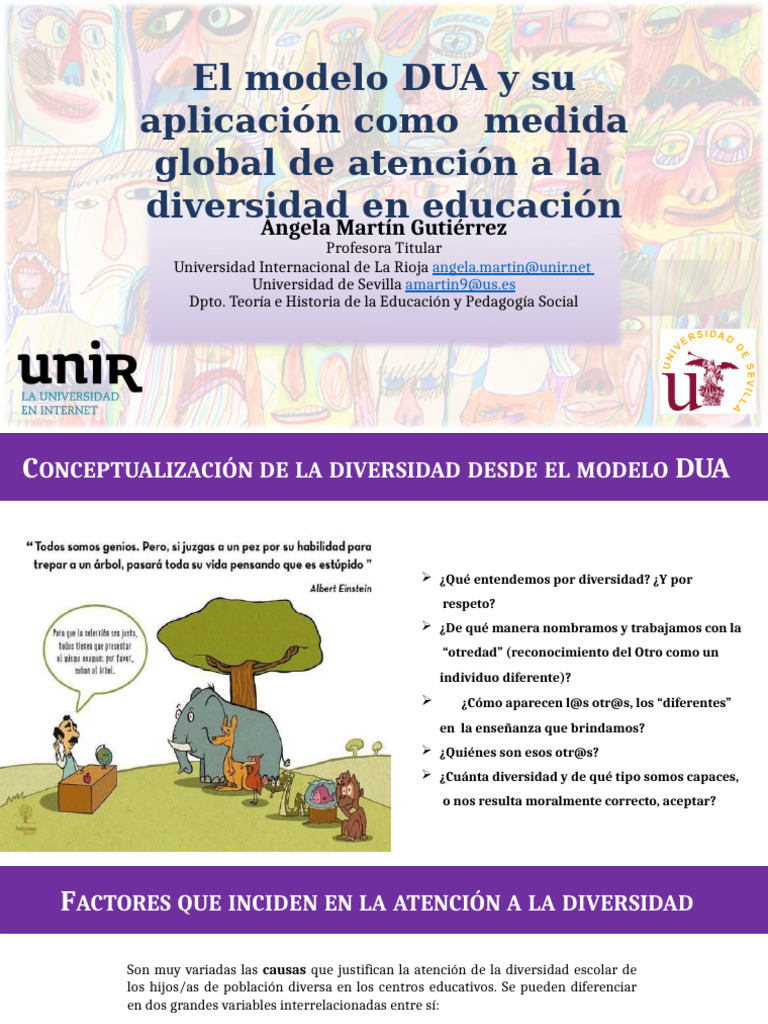 Modelo DUA en Educación Inclusiva | PDF | Plan de estudios ...